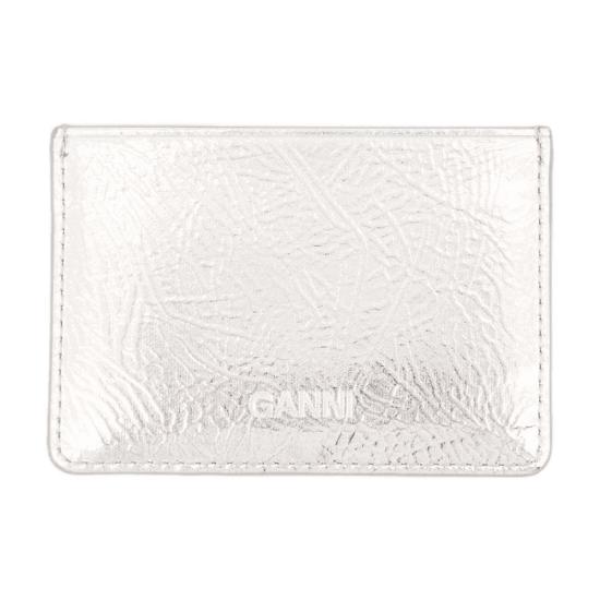 25SS 가니 명함지갑 A6596 018 Silver silver - GANNI