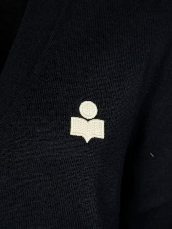 25SS 이자벨마랑에뚜왈 가디건 25PCA0104FA C1L17E MIDNIGHT 30MI BLU - ISABEL MARANT ETOILE