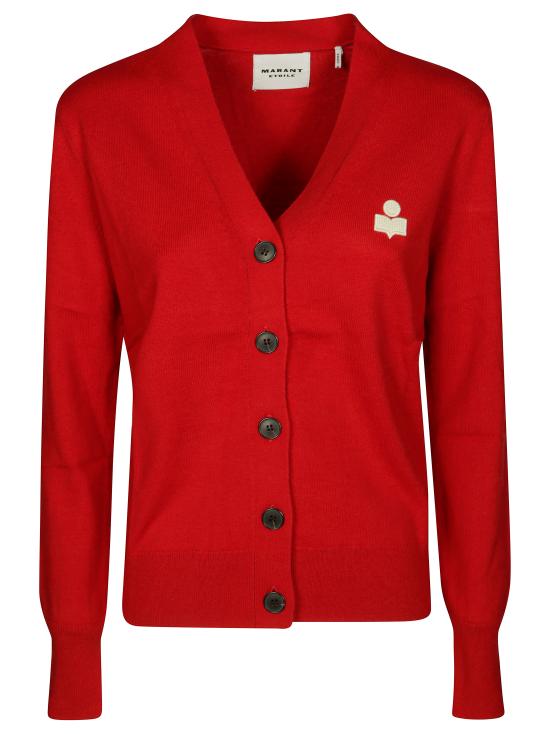 25SS 이자벨마랑에뚜왈 가디건 25PCA0104FA C1L17E POPPY RED 11PR ROSSO