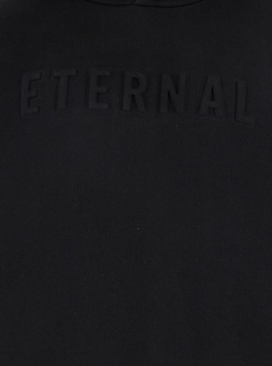 25SS 피어오브갓 후드 티셔츠 FGE25051211FLC001 Black - FEAR OF GOD