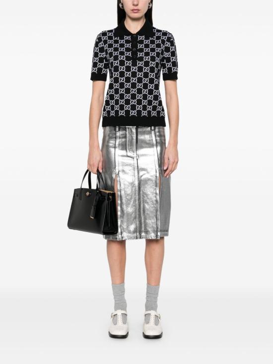 25SS 구찌 반팔 티셔츠 814273 XKEJP1070 Black - GUCCI