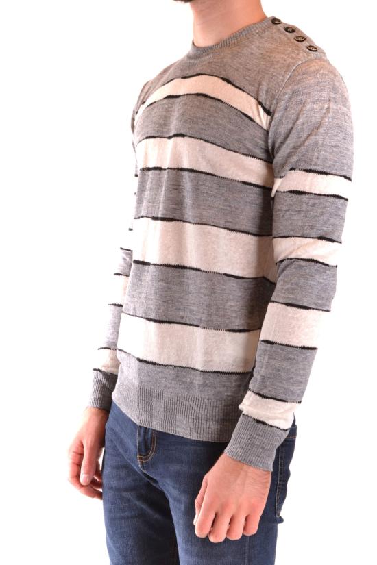  파올로페코라 스웨터 19E C1MO F351 4873 R591 gray - PAOLO PECORA