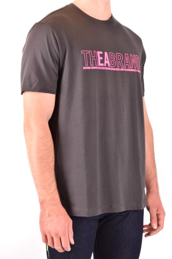  엠포리오 아르마니 반팔 티셔츠 3H1T91 1JQZ 0652 gray - EMPORIO ARMANI