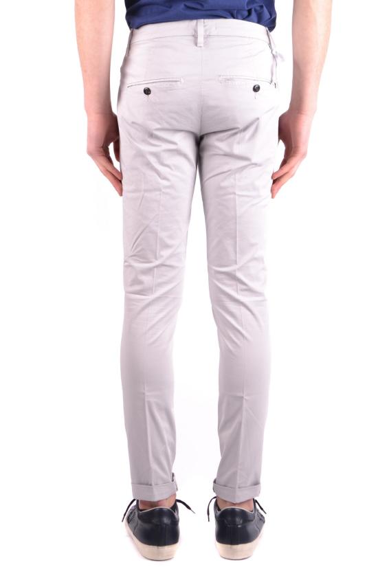  돈답 스트레이트 팬츠 UP235GS021UV gray - DONDUP