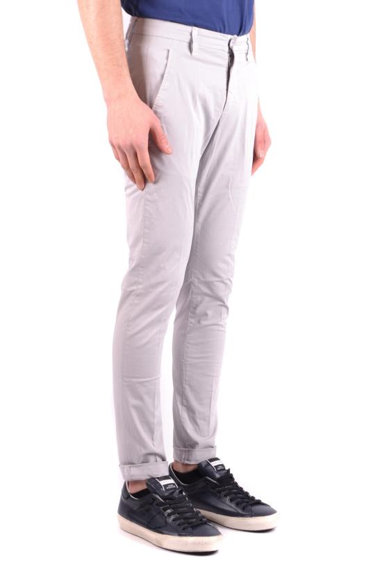  돈답 스트레이트 팬츠 UP235GS021UV gray - DONDUP