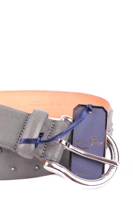  야콥코헨 레귤러 벨트 J735900354N46C51 V gray - JACOB COHËN