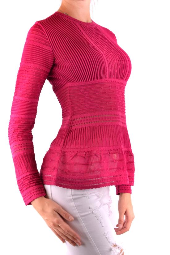  미소니 긴팔 티셔츠 ND3KC07Z2JV fuchsia - MISSONI