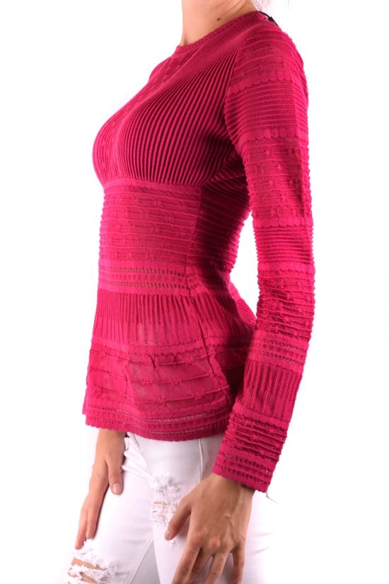  미소니 긴팔 티셔츠 ND3KC07Z2JV fuchsia - MISSONI