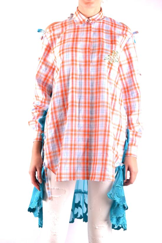  마르코 드 빈센조 블라우스 MS5102 A358 F12O3 MR16 2017 00312 A orange