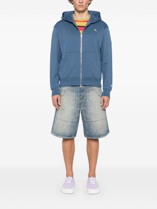 25SS 겐조 후드 티셔츠 FF55SW266 4MF67 Blue - KENZO
