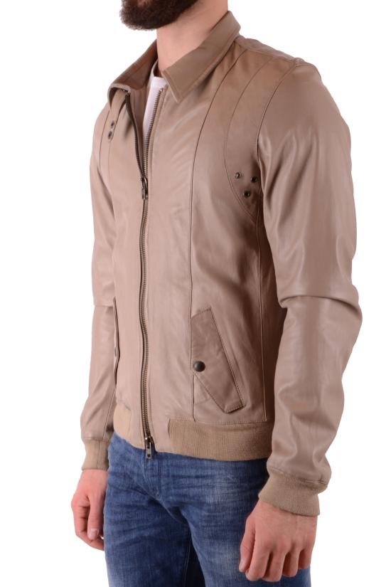  스워드 가죽 자켓 204 47 Beige - S.W.O.R.D