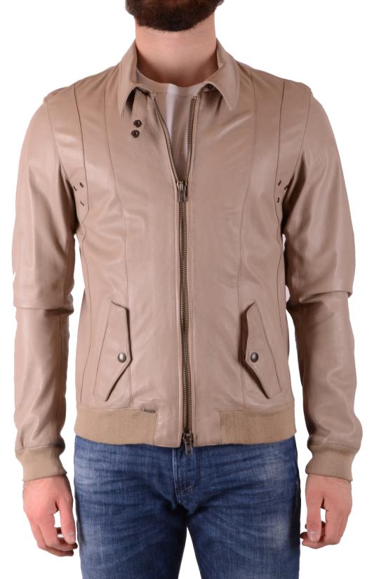  스워드 가죽 자켓 204 47 Beige