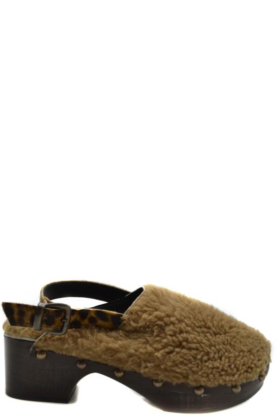  아벡모데레이션 샌들 RUKA SHEARLINGCAN Beige