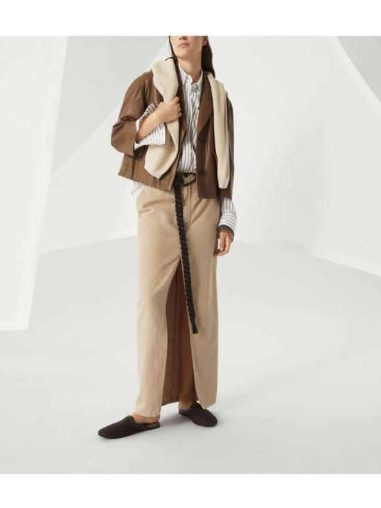 25SS 브루넬로 쿠치넬리 셔츠 MA783RD606 C015 White - BRUNELLO CUCINELLI