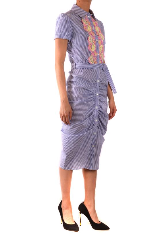  모스키노 미디 원피스 181H A04270836 Blue - MOSCHINO