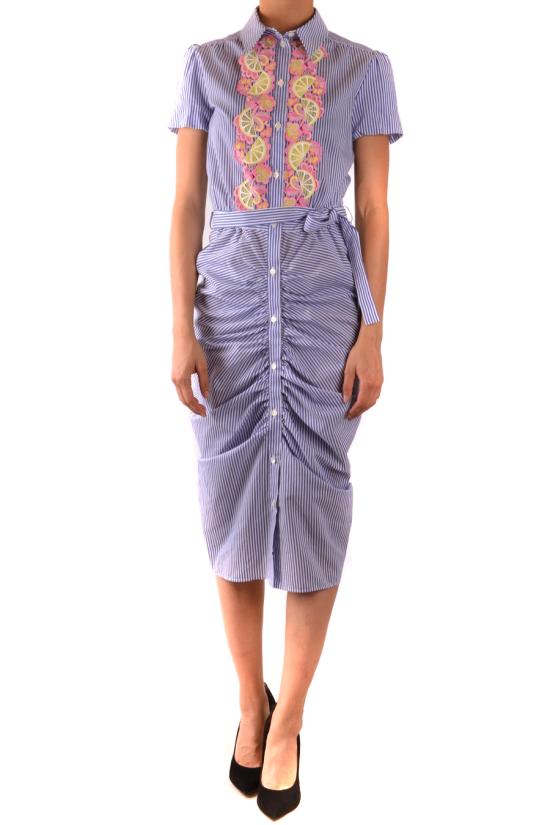  모스키노 미디 원피스 181H A04270836 Blue