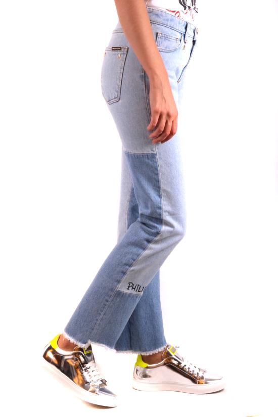  필립 플레인 데님 팬츠 S18C WDT0546 PDE004N Blue - PHILIPP PLEIN