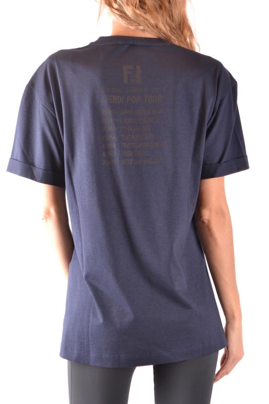  펜디 반팔 티셔츠 FS7011A3BN F12CK Blue - FENDI