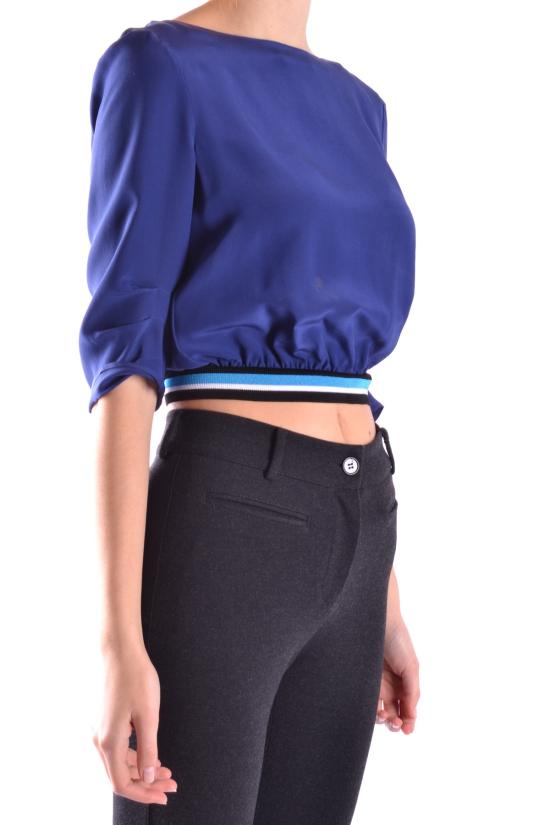  프라다 긴팔 티셔츠 APD12014242 P994181411HKN Blue - PRADA