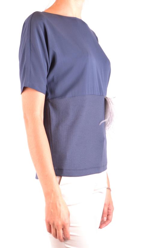  파비아나 필리피 반팔 티셔츠 473TE18 Blue - FABIANA FILIPPI