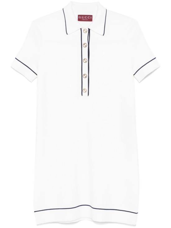 25SS 구찌 숏 원피스 813816 XKEHH9034 White