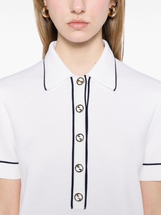 25SS 구찌 숏 원피스 813816 XKEHH9034 White - GUCCI