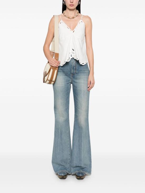 25SS 이자벨마랑에뚜왈 민소매 티셔츠 HT0537FA C1J12E 20WH White - ISABEL MARANT ETOILE