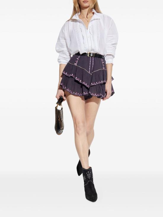 25SS 이자벨마랑에뚜왈 숏팬츠 SH0021FD C1J11E FNLI Blue - ISABEL MARANT ETOILE