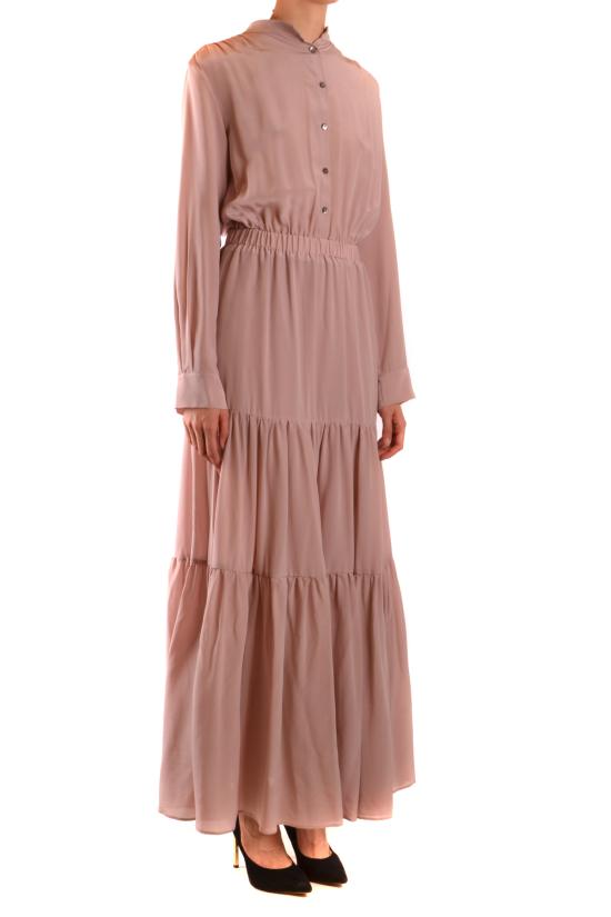  세미쿠튀르 롱 원피스 Y8AU11 antique pink - SEMI-COUTURE