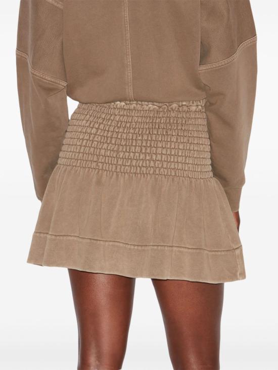 25SS 이자벨마랑에뚜왈 숏 스커트 JU0146FB C1G03E 67KI Kaki - ISABEL MARANT ETOILE