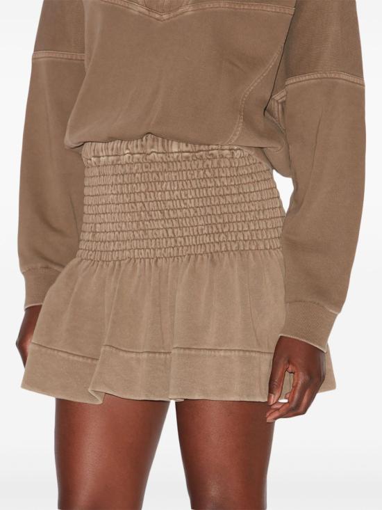 25SS 이자벨마랑에뚜왈 숏 스커트 JU0146FB C1G03E 67KI Kaki - ISABEL MARANT ETOILE