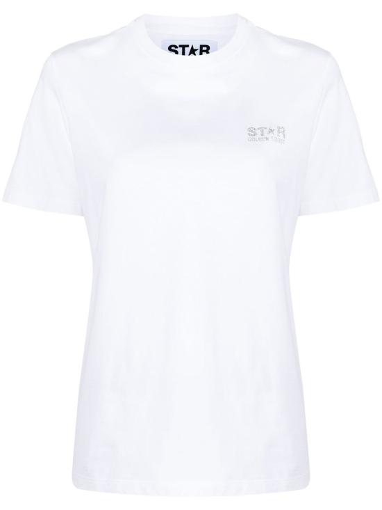 25SS 골든구스 반팔 티셔츠 GWP01874 P00088080185 White