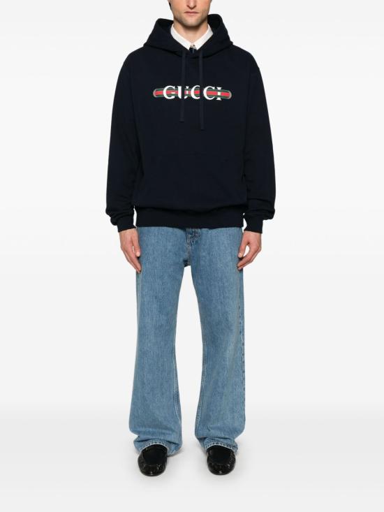 25SS 구찌 후드 티셔츠 788771 XJG594735 Blue - GUCCI