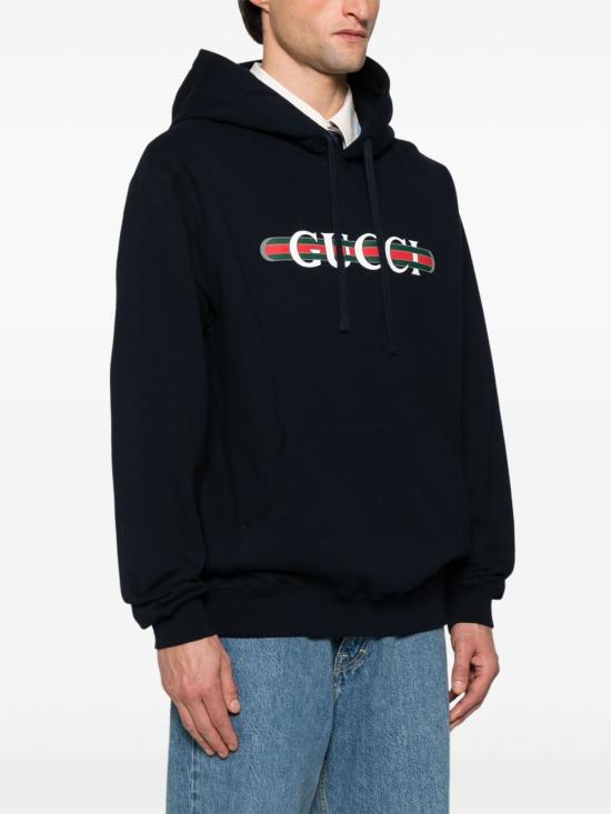 25SS 구찌 후드 티셔츠 788771 XJG594735 Blue - GUCCI