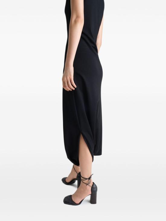 25SS 르메르 롱 원피스 DR1106 LJ1034999 Black - LEMAIRE