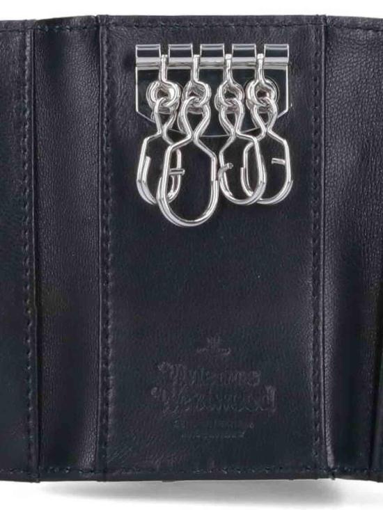 24FW 비비안웨스트우드 키링 5107004HUL001LN403 Black - VIVIENNE WESTWOOD