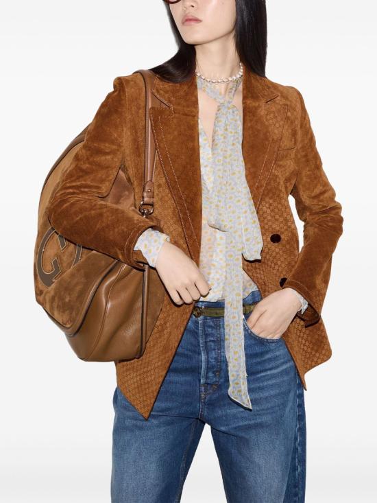 25SS 구찌 가죽 자켓 815833 XNA5H2234 Leather Brown - GUCCI