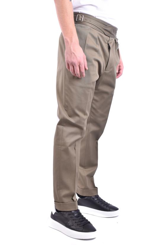  로베르토 카발리 스트레이트 팬츠 ORT204 FN06304749 Khaki - ROBERTO CAVALLI