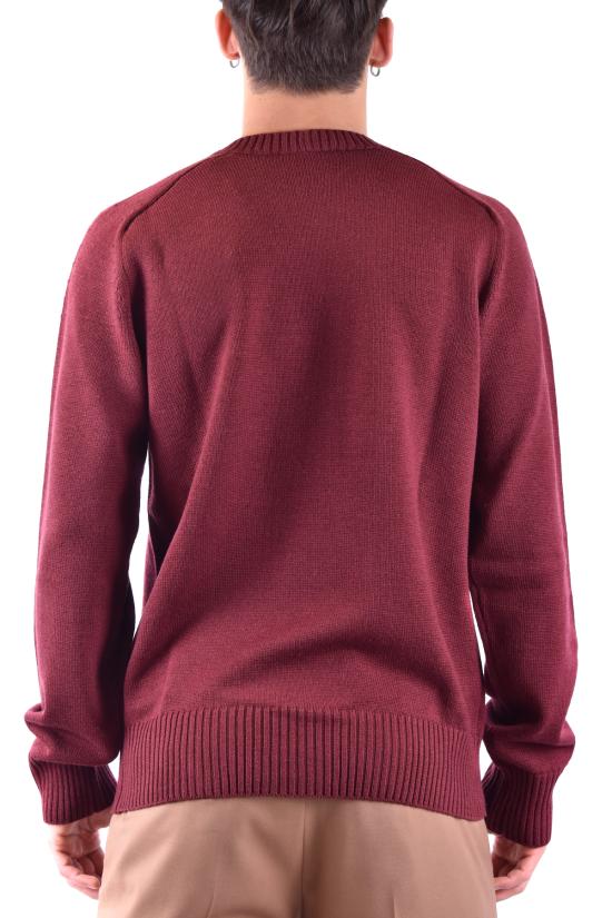  파올로 페코라 스웨터 21L C1M0 A051 7015 4592 burgundy - PAOLO PECORA