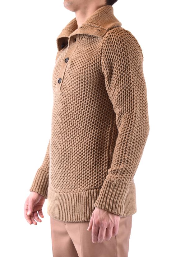  파올로 페코라 스웨터 21L C1M0 A060 7177 2180 Khaki - PAOLO PECORA