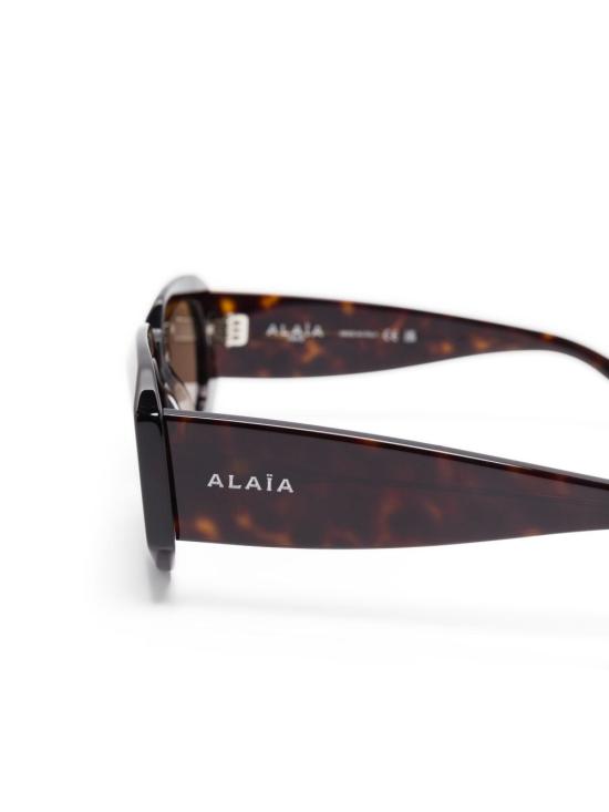 25SS 알라이아 선글라스 AA0086S 002 Brown - ALAIA