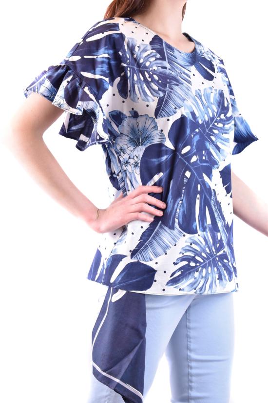  트윈셋 반팔 티셔츠 201TP2554 Blue - TWINSET