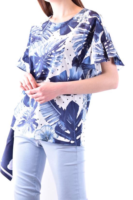  트윈셋 반팔 티셔츠 201TP2554 Blue - TWINSET