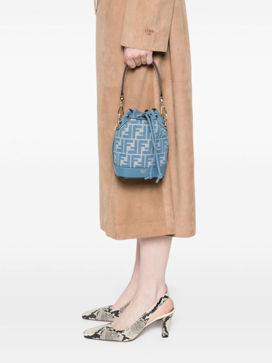 25SS 펜디 숄더백 8BS093 AUPXF1SKL Blue - FENDI