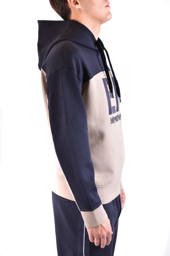  엠포리오 아르마니 후드 티셔츠 6L1MB1 1JHSZ0137 Beige - EMPORIO ARMANI