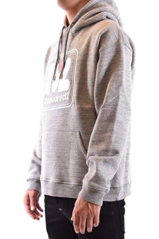 디스퀘어드2 후드 티셔츠 S71GU0564 S25148585M Grey - DSQUARED2