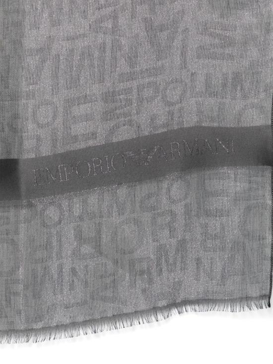 25SS 엠포리오 아르마니 머플러/스카프 EW001863 AF15672UC001 Black - EMPORIO ARMANI