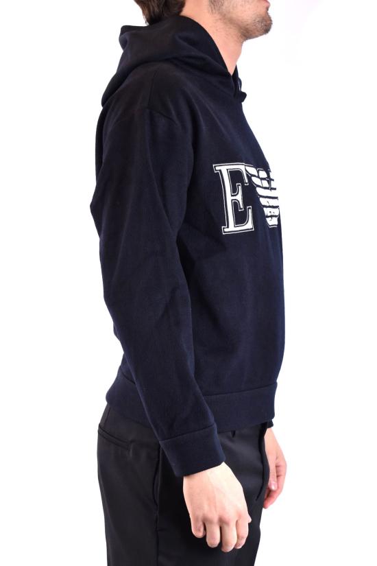  엠포리오 아르마니 후드 티셔츠 6H1M811NXQZ 0920 Blue - EMPORIO ARMANI