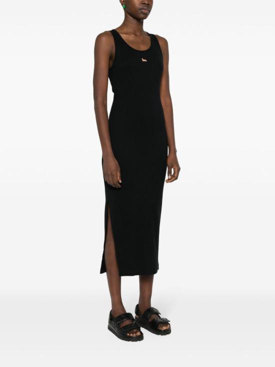 25SS 메종키츠네 숏 원피스 MW01602 KJ0125P199 Black - MAISON KITSUNE