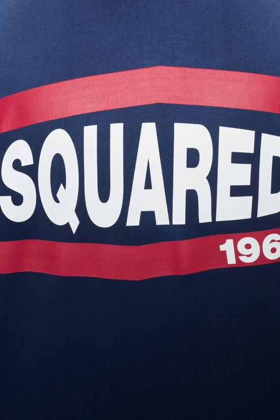  디스퀘어드2 후드 티셔츠 S74GU0406 470 Blue - DSQUARED2